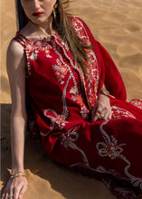 Load image into Gallery viewer, Crimson Twirls And Ties - D8 B