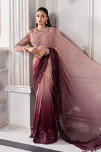 Load image into Gallery viewer, MARIA.B EMBROIDERED 2025 Unstitched Embroidered Chiffon Saree | BD-3001